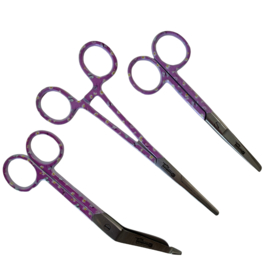LINKSHANDIGE zorgscharen set - Summer Vibes Lilac