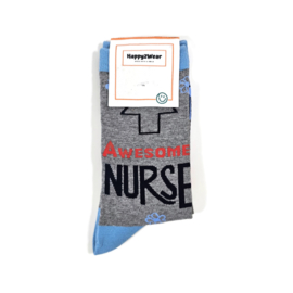 Happy2Wear Verpleegkundige sokken Bloemen