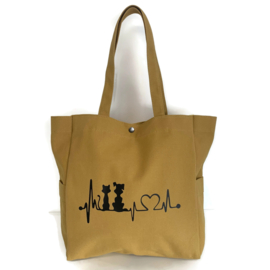 Canvas Tas - paraveterinair of diergeneeskunde - OKER
