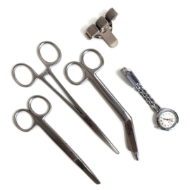 Luxe set - zorgaccessoires & scharen - Zilver