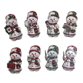 Kerstboom hangers zorg (8stuks) Kerstdecoratie