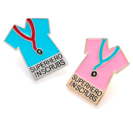 Pin Superhero in scrubs