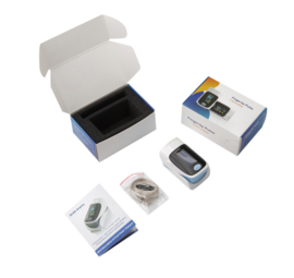 Saturatiemeter - Oximeter - Hartslagmeter - Grijs