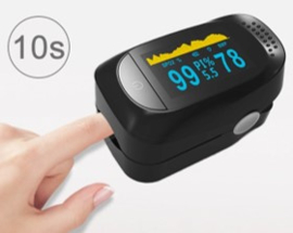 Luxe Pulse Oximeter - Saturatiemeter - SpO2%-BPM-PI%