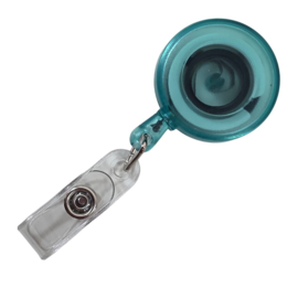 Zipper - Jojo basic TRANSPARANT- Aqua