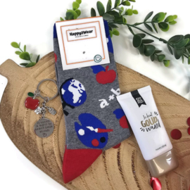 Cadeauset zorgheld op sokken - Onderwijs