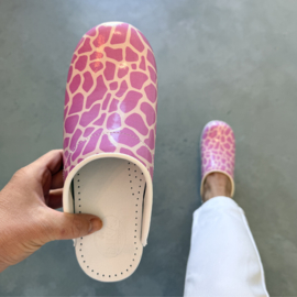 Medische Klompen Zorg - Pink Giraf - Dina