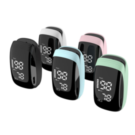 Saturatiemeter - Oplaadbaar USB-no-button - Pastel Roze