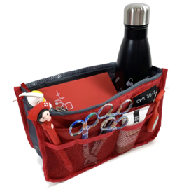 Tas-in-tas organizer | Rood