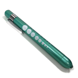 Pupillampje - penlight - Metalic Mint