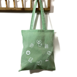 Linnen Tas | Dierzorg & Paraveterinair | Mint