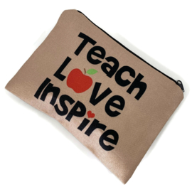 Etui - JUTE  - TEACH LOVE INSPIRE