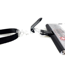 Billy Pashouder / badgeholder + Lanyard - Oranje