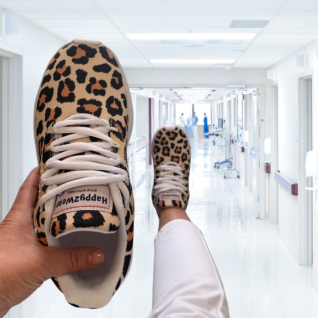 Happy2Wear Zorg Sneakers - Panter
