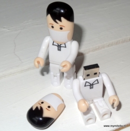 USB Stick Broeder Wit