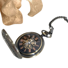 Zakhorloge Decor Bronze - bescherm klepje