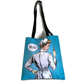 Verpleegkundige canvas tas Pop-Art READY