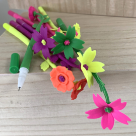 Bloem balpen - assorti