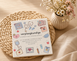 Tegeltje Verpleegkundige -Decoratief (10,5 x10,5 cm)
