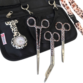 Large Zorgset Heuptas + accessoires Zwart & Panter