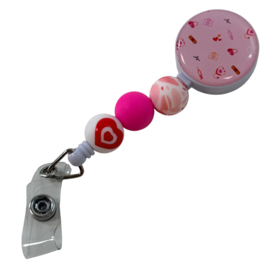 Jojo- zipper Decoballs - Pink Care