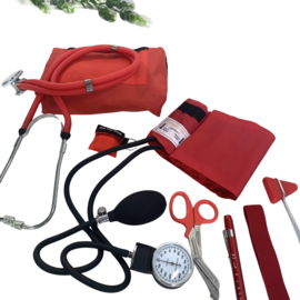 Stethoscoop - bloeddrukmeter & tools Rood