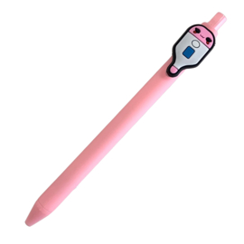 Balpen zorg - roze - THERMOMETER