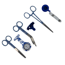 Hollands Blauw Zorgset scharen + tools