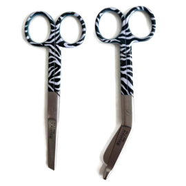 Verbandschaar + Verpleegkundige schaar Zebra (2.0 set)
