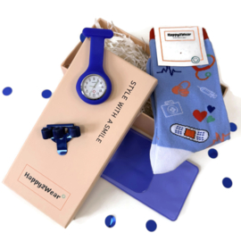 Style with a Smile -  zorgtools in geschenkdoos  - BLAUW