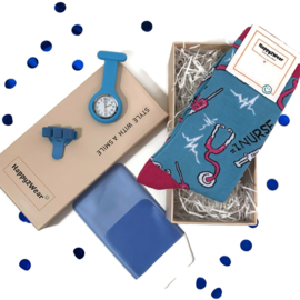 Style with a Smile -  zorgtools in geschenkdoos  - BLAUW