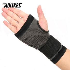 Pols bandage - Brace - duimondersteuning grijs/zwart