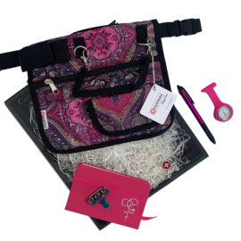 Zorgset Large Heuptas + accessoires BOHO Pink