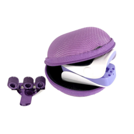 Set - saturatiemeter - tasje & pennenclip Lavendel