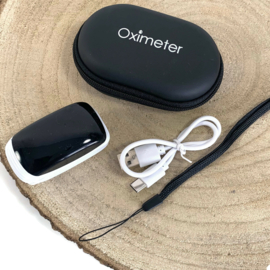 Saturatiemeter - Oplaadbaar USB - no-button -  Wit