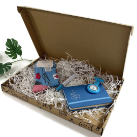 Zorg Cadeau pakket - BOOST on TIME  - blauw