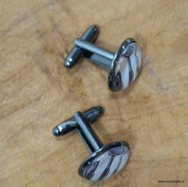 Ronde manchetknopen  tandarts-tools