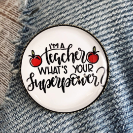 Speld Button - Teacher superpower