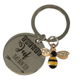 Sleutelhanger - Toffe juf!