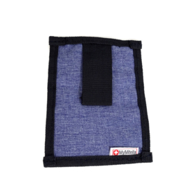 Pocket Organizer Zorg-riemtasje MINI Jeansblauw