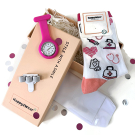 Style with a Smile  -  zorgtools in geschenkdoos  - ROZE