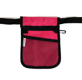 Heuptasje voor de zorg M Donker Roze