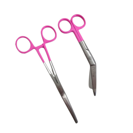 DUO Verbandschaar + Kocher Pink