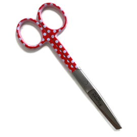 Verpleegkundige schaar Dots Rood