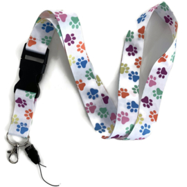 Lanyard - keycord - dierzorg & diergeneeskunde Happy Paws