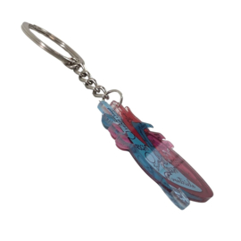 Sleutelhanger Hart - Cardioafdeling - Rood