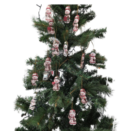 Kerstboom hangers zorg (15stuks) Kerstdecoratie