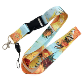 Lanyard - keycord - Van Gogh - Zonnebloemen