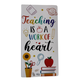 Sticky notes - memoboekje Teaching Heart Wit