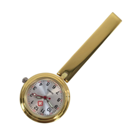 Luxe Verpleegster horloge Moderne clip Goud